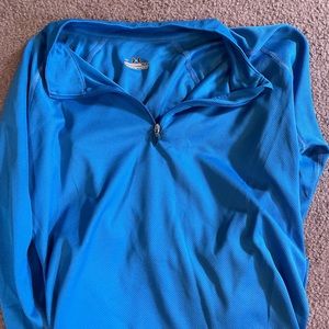 Hot blue long sleeved